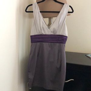 Beautiful gray semi-formal dress